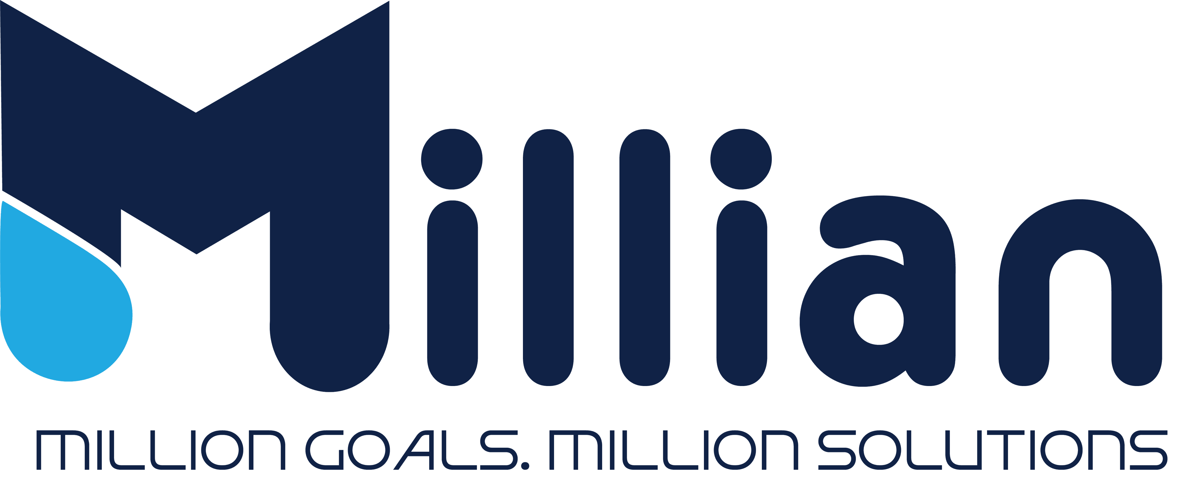 Millian Goals Logo - Professional Pool Services